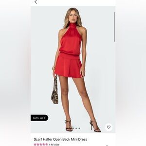 Edikted Red Dress